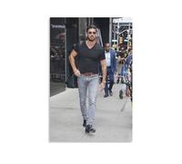YOUMAN Michele Morrone Actor Well-known Italian Poster Wall Art Poster Scroll Canvas Painting Picture Living Room Decor Home 08x12inch(20x30cm)