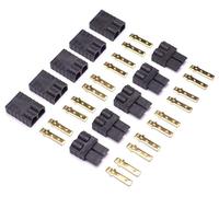 Youme 5 Pairs (10pcs) Traxxas/TRX Plugs Lipo/NiMh Brushless ESC Battery RC Connector