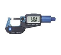 YOUMEISI Vernier Caliper,Digital External Micrometer, Bluetooth Transmission, 0-25mm High Precision 0.001mm Electronic Spiral Micrometer Caliper