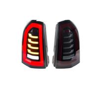 Youmero Car Rear Lights Compatible With Chrysler For 300 300C 300S 2011-2014 Sequential Blinker Black E-Mark Rear Lamps Assembly Tail Lights Assembly