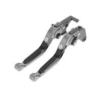 Youmero Clutch Brake Levers Compatible with for FJR1300 2004-2016 Motorcycle Scooter Adjustable Folding Brake Clutch Lever Handle Folding Extendable(Grey)