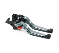 Youmero Clutch Brake Levers Compatible with for MT-09 2020-2023 2022 2021 Motorcycle Adjustable Extendable Folding Brake Handle Levers Clutch Accessorie(Grey)