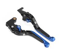 Youmero Clutch Brake Levers Compatible with for Tracer 7 for Tracer 7 GT 2021-2022 Motorcycle CNC Accessories Folding Brake Clutch Levers Handle Brake Clutch(Black-Blue)