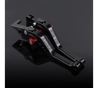 Youmero Clutch Brake Levers Compatible with Suzuki for SV650 for SV650X 1999 2000 2001 2002 2003 2004 2005 2006 2007 2008 2009 Short Motorcycle CNC Brake Clutch Levers(Black-red)