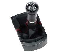 Youmero Gear Shift Knob Compatible with Seat for Ibiza 2002 2003 2004 2005 2006 2007 2008 2009 2010 Car Styling 5 6 for Speed Gear Stick Shift Knob Car Universal Knob(Red,5Speed)