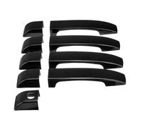 Youmero Handles Cover Compatible with for Land for Rover for Range for L322 2002-2012 Car Door Handle Covers Exterior Door Handles Trim Car Exterior Handle Cover(Bright Black)