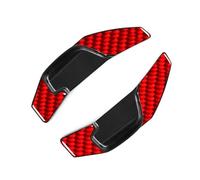 Youmero Shifter Paddle Compatible with Toyota for Rav4 2013-2017 for Reiz 2010-2013 Car Styling Steering Wheel Shift Paddle Extension Car Parts Accessories Modification(Carbon Fiber Red)