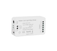 YoumiAi Matter Over WiFi Smart Light LED Smart Matter Lamp,Works with HomeKit,Voice/App/Timer Control (CW LED Strip Driver Controller)