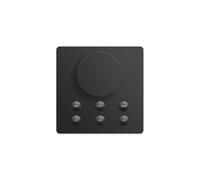 YoumiAi Matter Over WiFi Smart Light LED Smart Matter Lamp,Works with HomeKit,Voice/App/Timer Control (BLE Knob Scene Black)