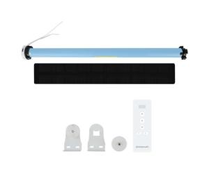 YoumiAi Rechargable 38 mm Roller Zigbee Blinds Motor,Solar-power Motorized 7 KG Electric Tubular Shutter Shade,Timer/Voice,Homekit Control via Zigbee Matter M1/M6 Hub,Hub Need(with Solar Panel+R9)