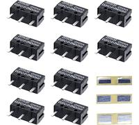 Youmile 10 pcs D2FC-F-7N Micro Switch module D2FC-F-7N(10M) with mouse button post repair metal sticker for APPLE RAZER Logitech Mouse