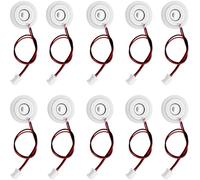 Youmile 10 pcs USB Humidifier Module Accessories,20 mm(with rubber ring) Ultrasonic Mist Maker Fogger Ceramics Discs DIY Atomizer,with PH2.0 interface,for Parts Replacement
