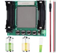 Youmile 18650 Lithium Battery Capacity Tester XH M239 Capacity Tester Module High Accuracy MAh MWh digital measurement DC 5-12V Digital Display with DC male cable red and black cable