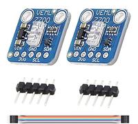 Youmile 2 pcs Ambient Light Sensor VEML7700 3.3V-5V Lux Sensor I2C IIC 16 Bits Light Environment Sensor Module 0~120k Lux Light Measuring Range high precision with cable