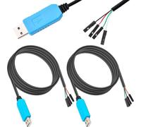 Youmile 2 pcs PL2303 PL2303GL USB to TTL Serial Cable Support WIN 11 instead of PL2303TA Debug control download cable Serial Converter Download Flash cable 5V
