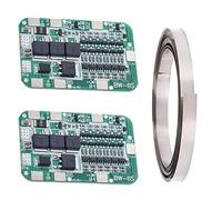 Youmile 2PCS 6S 15A 24V Lithium Battery Protection Board 18650 Charger Module BMS PCB Protection Board for Li-ion Lithium Battery Cell with Nickel Strip