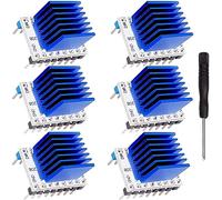 Youmile 6 pcs TMC2208 V1.2 3D Printer Stepper Motor Driver Module Adjustable with Heat Sink screwdriver for 3D Printer Controller Mother Boards Reprap MKS Prusa i3 Ender-3 Pro