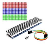 Youmile 8x32 Dot Matrix Single Green Light MCU Control LED Display Module for Arduino/MCU/51/AVR/STM32/Raspberry Pi
