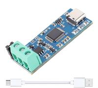 Youmile CAN module USB to CAN Module CAN bus analyzer V2.0 Type-C Power Supply Converter Adapter CANable Debugger CAN Bus Debugging Tool with USB to Type-c cable