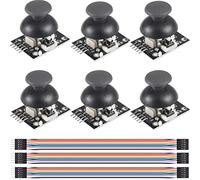 Youmile Dual-axis XY Joystick PS2 Module with Control Lever Sensor KY-023 and DuPont Cable for Arduino