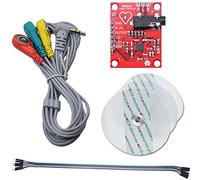 Youmile ECG Module AD8232 ECG Measurement Pulse Heart Rate Sensor Module Kit ECG Monitoring Sensor for Arduino with Dupont Cable