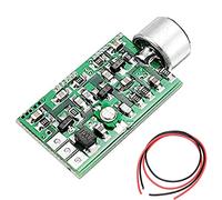 Youmile FM Transmitter Pickup Pick up Module Radio Microphone Pickup Mini Wireless Audio Transmitter Emission MIC Core Board V4.0 with red snd black cable