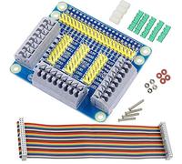 Youmile GPIO Expansion Board Raspberry Pi Shield for Raspberry PI 4B/3B GPIO Extension Board Multi-Function with Screw Accessories for Raspberry Pi 3/2 DIY Kit