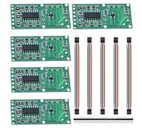 Youmile Microwave Radar Module RCWL-0516, 5PACK, 4-28V, 5-7m Detection, Special Signal Processing Control Chip RCWL-9196, for Arduino with Dupont Cable, 40Pin Header