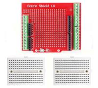 Youmile Proto Screw Shield Assembled Point Prototype Expansion Board D13 Universal LED For Opening Source Reset Button PCB Bareboard Double-sided PCB SMT Solder DIY