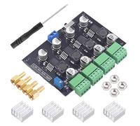 Youmile Step Down Power Module LM2596S DC-DC Multi-channel Switching Power Supply Voltage Regulator Module 5V-40V to 3.3V/5V/12V/ADJ Adjustable Voltage Output with Heat Sinks Screwdriver Stud Nut