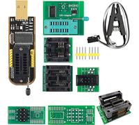 Youmile USB Programmer CH341A + 1.8V Adapter board + SOIC8 Clip + SOP8 150mil 200mil SOP16 300mil Programming adapter Test Socket For 24 25 Series Flash