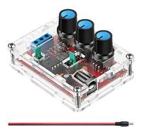 Youmile XR2206 Signal Generator Kit 1HZ-1MHZ Frequency Module 9-12V DC Input Sine/Triangle/Square Output Adjustable with DC male cable