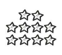 YOUNAFEN 10PCS Sequins Star Hair Clip Set for Women Alloy Snap Clip Hair Styling Accessories Aesthetics Hair Barrettes for Female