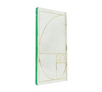 YOUNAFEN Acrylic Ruler Golden Section Finder Golden Ratio Ruler Tools Size for Designers Architects Drafting Golden Ratio/Fibonaccis Composition Views Finder/viewer