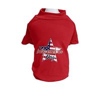 YOUNAFEN Pet Clothes for Small Dogs Cats Puppies Round Neck T Shirts Apparel Clothing Costume Outfits for Chihuahuas Yorkies