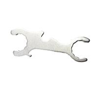 YOUNAFEN Superior Tool Multi-function Spanner Beer Home Brewing Wrench For Tap Beer Tower Coupler Multi-Use For Key Beer Tap Wrench, Thick Model