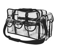 YOUNAFEN Women Makeup Bag PVC Cosmetic Bag Female Beach Bag Cosmetics Organizer Large Capacity Toiletry Case for Travel Home