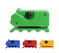 YOUNEEDFUL 2025 Cat Cardboard Cutter 3D Printed Handheld Cardboard Cutting Tool A Great Tool to Build House for Cats (Green)