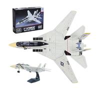 YOUNEEDFUL 2025 New 1/72 Scale F-14 Model Fighter Jet, Military Airplane Model,Suitable for Military Enthusiasts to Collect and Give As Gifts