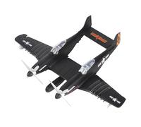 YOUNEEDFUL 2025 New F-82 Twin Mustang Fighter Jet Model Kit - WWII Classic Fighter 1:48 Aircraft Model Parts for Military Enthusiasts and Fans (Black)