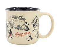 YOUNG ADULT CERAMIC BREAKFAST MUG 14 OZ IN GIFT BOX MICKEY MOUSE VINTAGE