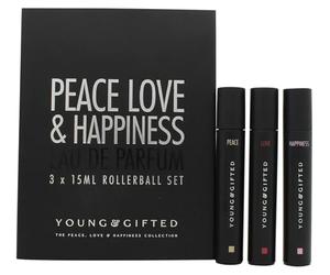 Young and Gifted Peace, Love and Happiness Eau De Parfum Rollerball Set for Her