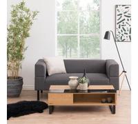 Young Black and Oak Lift Up Coffee Table