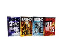 Young Bond Series Steve Cole Collection 4 Books set (Heads You Die, Shoot to Kill, Strike Lightning, Red Nemesis)