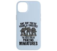 Young & Carefree Painting Miniatures Wargamer Case for iPhone 14 Plus