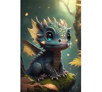 Young Dragon Premium Jigsaw Puzzle for Adults - Best Challenging Puzzles for Cognitive Workout - Friendly - Most Popular Leisure Activities_1000pcs