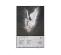 Young Forever Nessa Barrett Album Cover Aesthetic Limited Edition Signature Rap Singer Music Poster Dormitory Decoration Bedroom Wall Art Unframe-style 108x12inc