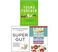 Young Forever, Super Gut, Very Clever Gut Plan Diet Makeover for Beginners 3 Books Collection Set
