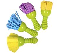 Young Gardener READY 2 LEARN Textured Art Tools | Set of 4 | Imagine Colors | Paint Brushes for Kids | Art Supplies for Toddlers 1-3 | Set 2