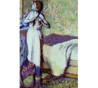 ''Young Girl Braiding Her Hair'' by Edgar Degas - 1894: Journal (Blank / Lined) (Art of Life Journals)